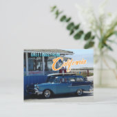 Greetings from California Travel Postcard ポストカード (スタンド正面)