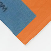 Greetings From Cape Cod Map フリースブランケット (角)