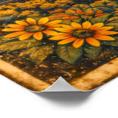 Greetings From Chicago Vintage Postcard ポスター (角)