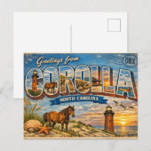 Greetings from Corolla ポストカード (正面/裏面)