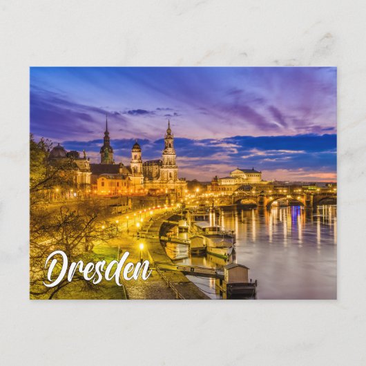 Greetings From Dresden, Germany ポストカード (正面)