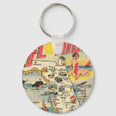 Greetings From Florida キーホルダー (正面)