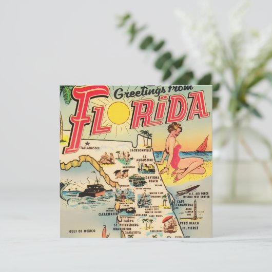 Greetings From Florida 招待状 (スタンド正面)