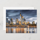 Greetings From Frankfurt, Germany ポストカード (正面/裏面)