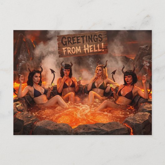 Greetings From HELL ポストカード (正面)