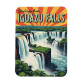 Greetings from Iguazu Falls マグネット (縦)
