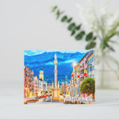 Greetings From Innsbruck, Austria ポストカード (スタンド正面)