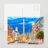 Greetings From Innsbruck, Austria ポストカード (正面/裏面)