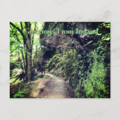 Greetings From Ireland Postcard ポストカード (正面)