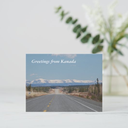 Greetings from Kanada ポストカード (スタンド正面)
