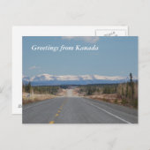 Greetings from Kanada ポストカード (正面/裏面)
