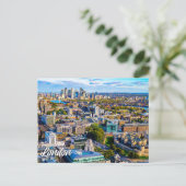 Greetings From London, England ポストカード (スタンド正面)