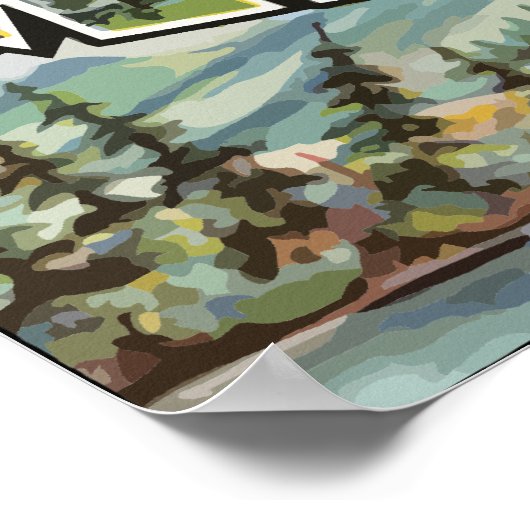 Greetings From Maine, Vintage ポスター (角)