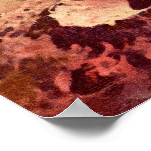 Greetings from Mercury Retro Sci‑Fi Poster ポスター (角)