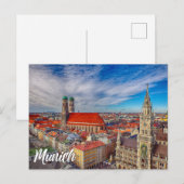Greetings From Munich, Germany ポストカード (正面/裏面)