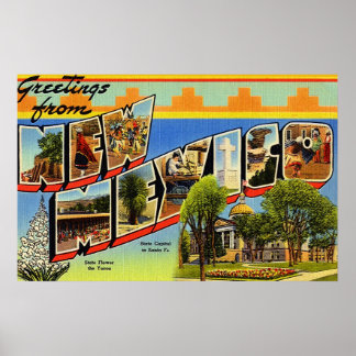 Greetings From New Mexico ポスター