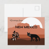 Greetings from New Mexico State  ポストカード (正面/裏面)