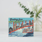 Greetings from Niagara Falls ポストカード (スタンド正面)