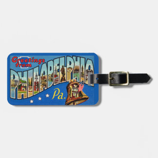  Greetings from Philadelphia PA  ラゲッジタグ