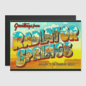 Greetings from Radiator Springs Arizona (正面/裏面)