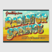 Greetings from Radiator Springs Arizona (正面)