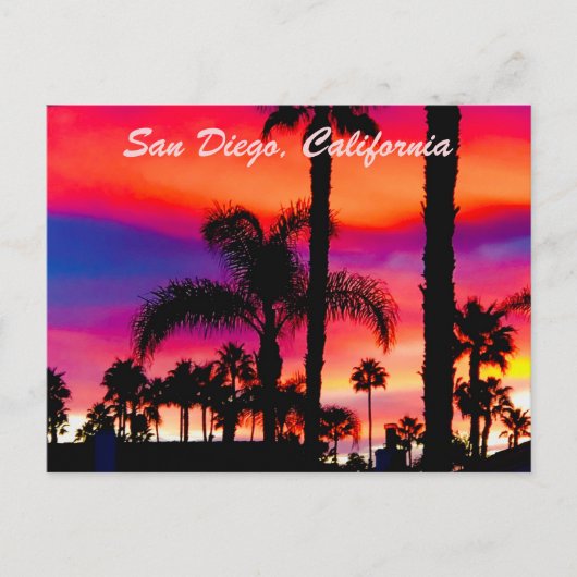 Greetings from San Diego | Customizable  ポストカード (正面)