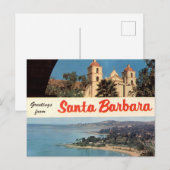 Greetings from Santa Barbara Vintage  ポストカード (正面/裏面)