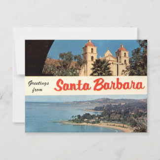 Greetings from Santa Barbara Vintage  ポストカード