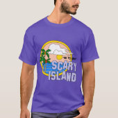 Greetings From Scary Islandhe Peach Fuzz Tシャツ (正面)