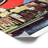 Greetings from Seattle Washington_Vintage Travel ポスター (角)