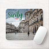 Greetings from Sicily Italy Scenic Mouse Pad  マウスパッド (マウス)