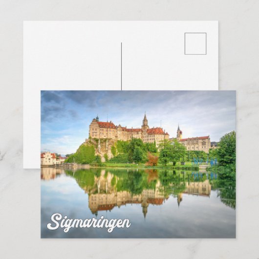 Greetings From Sigmaringen Castle, Germany ポストカード (正面/裏面)