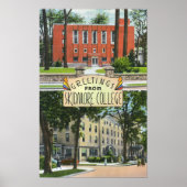 Greetings from Skidmore College Scenes ポスター (正面)