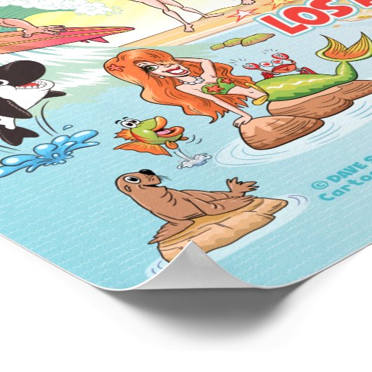 Greetings from Southern California Poster ポスター (角)