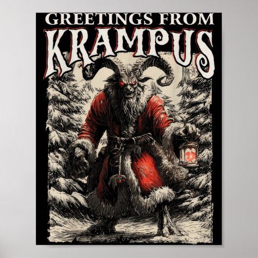 Greetings From Ss Vom Krampus Festive Horror Chris ポスター (正面)