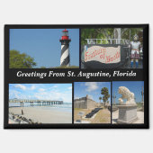 Greetings from St. Augustine, Florida Magnet マグネット (正面)