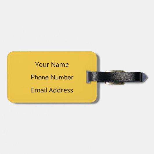  Greetings from St Cloud, MI ラゲッジタグ (裏面横)