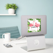 Greetings from Tampa, Florida シール (デスク上のノートパソコン)