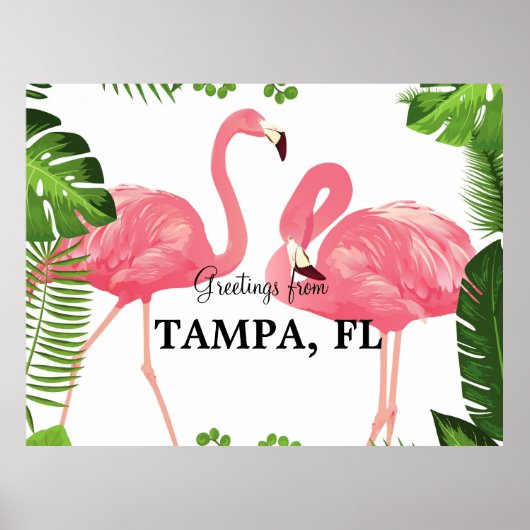 Greetings from Tampa, Florida ポスター (正面)