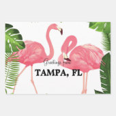 Greetings from Tampa, Florida ラッピングペーパーシート (正面3)