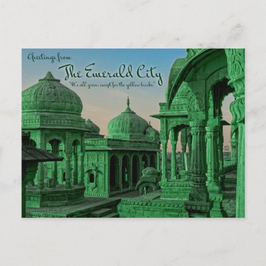 Greetings from the Emerald City Postcards シーズンポストカード (正面)