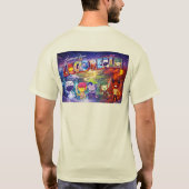 Greetings from the Lucid Realm Tシャツ (裏面)