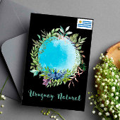 Greetings from Uruguay Natural Blue ポストカード