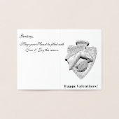 Greetings! Happy Valentines 箔カード (内部)