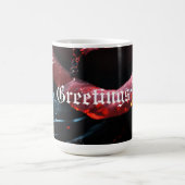 #GreetingsRoseMug コーヒーマグカップ (中央)
