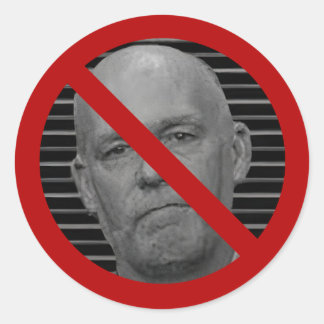 GregステッカーにNoと答える ラウンドシール