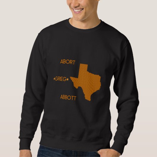 Greg Abbottの中止 スウェットシャツ (正面)