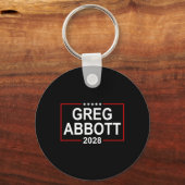 Greg Abbott 2028 Presidential Election July 4th Re キーホルダー (正面)