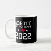 Greg Abbott For Governor Election July 4th Republi コーヒーマグカップ (左)
