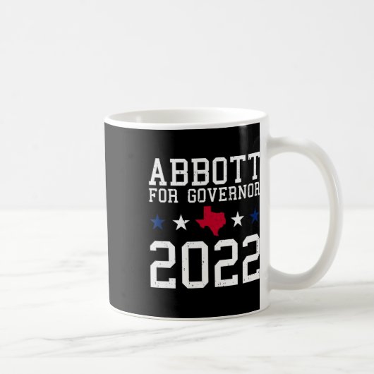 Greg Abbott For Governor Election July 4th Republi コーヒーマグカップ (右)